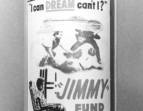A vintage Jimmy Fund coin collection can