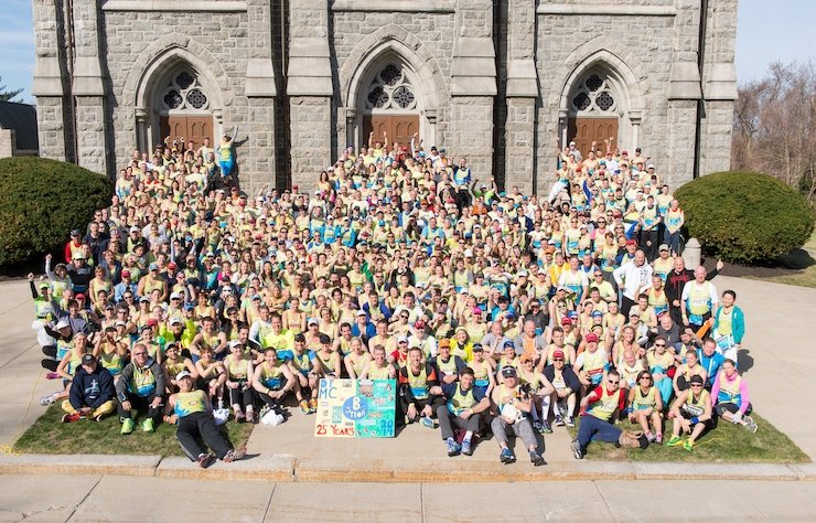 The Dana-Farber Marathon Challenge team