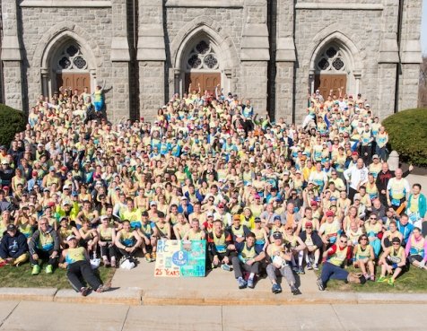 The Dana-Farber Marathon Challenge team