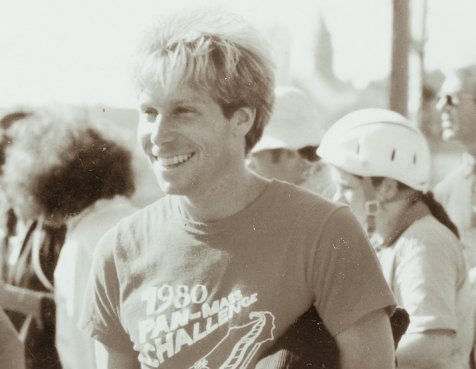 Billy Starr at an early PMC ride