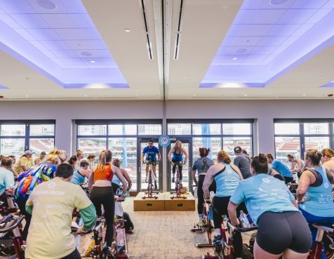 Participants at the PMC Winter Cycle