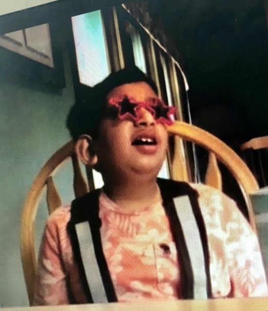 Aniketh wearing star sunglasses