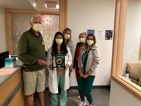 John and his Dana-Farber care team