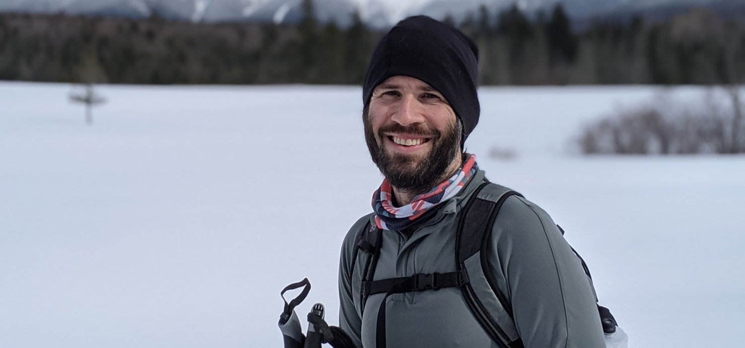 Robby West cross-country skiing