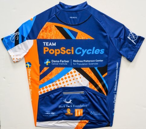 'Team PopSci Cycles' bike jersey