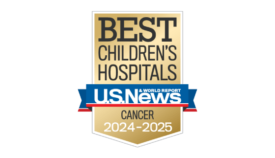 U.S. News and World Report Best Children’s Hospital badge